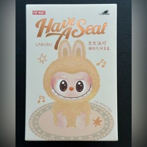 Authentic POP MART ~ The Monsters Have A Seat Vinyl Plush Pendant  BABA